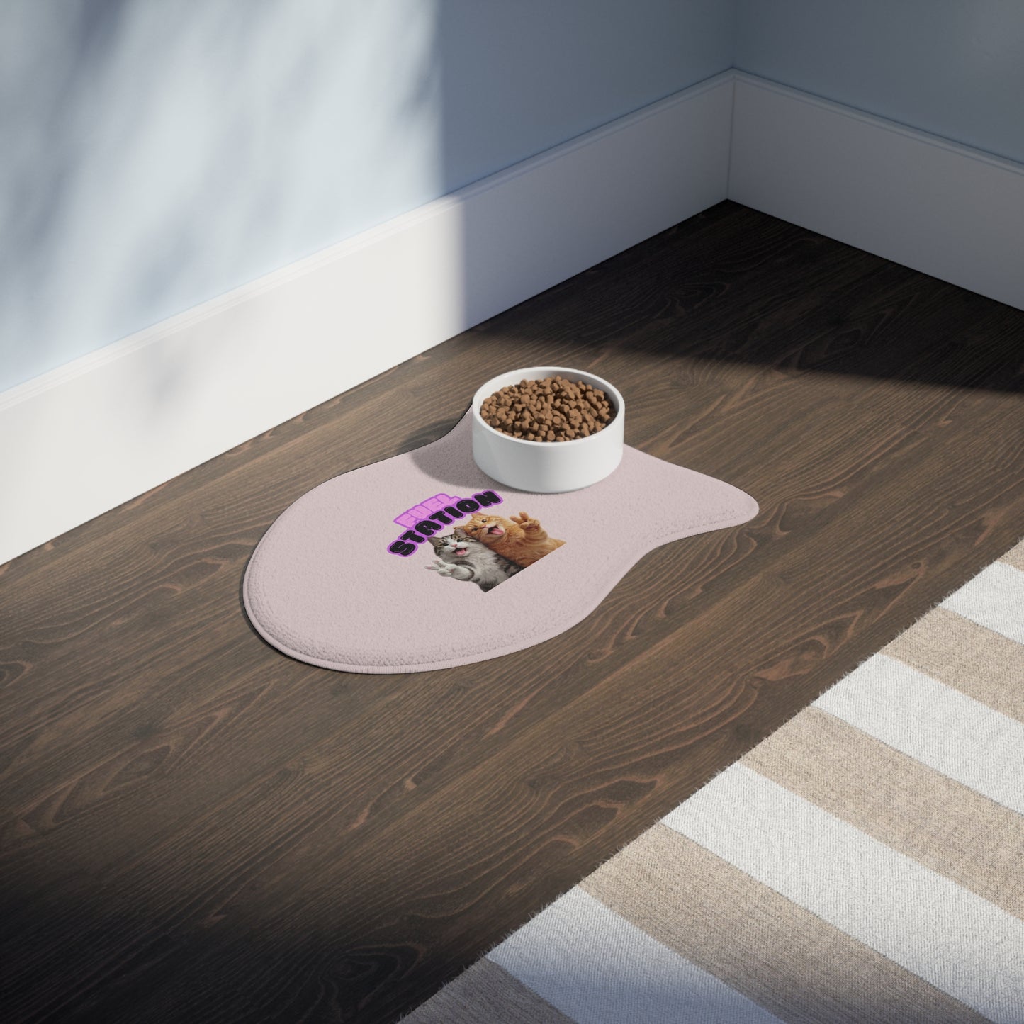 Fuel Station - Pet Feeding Mat