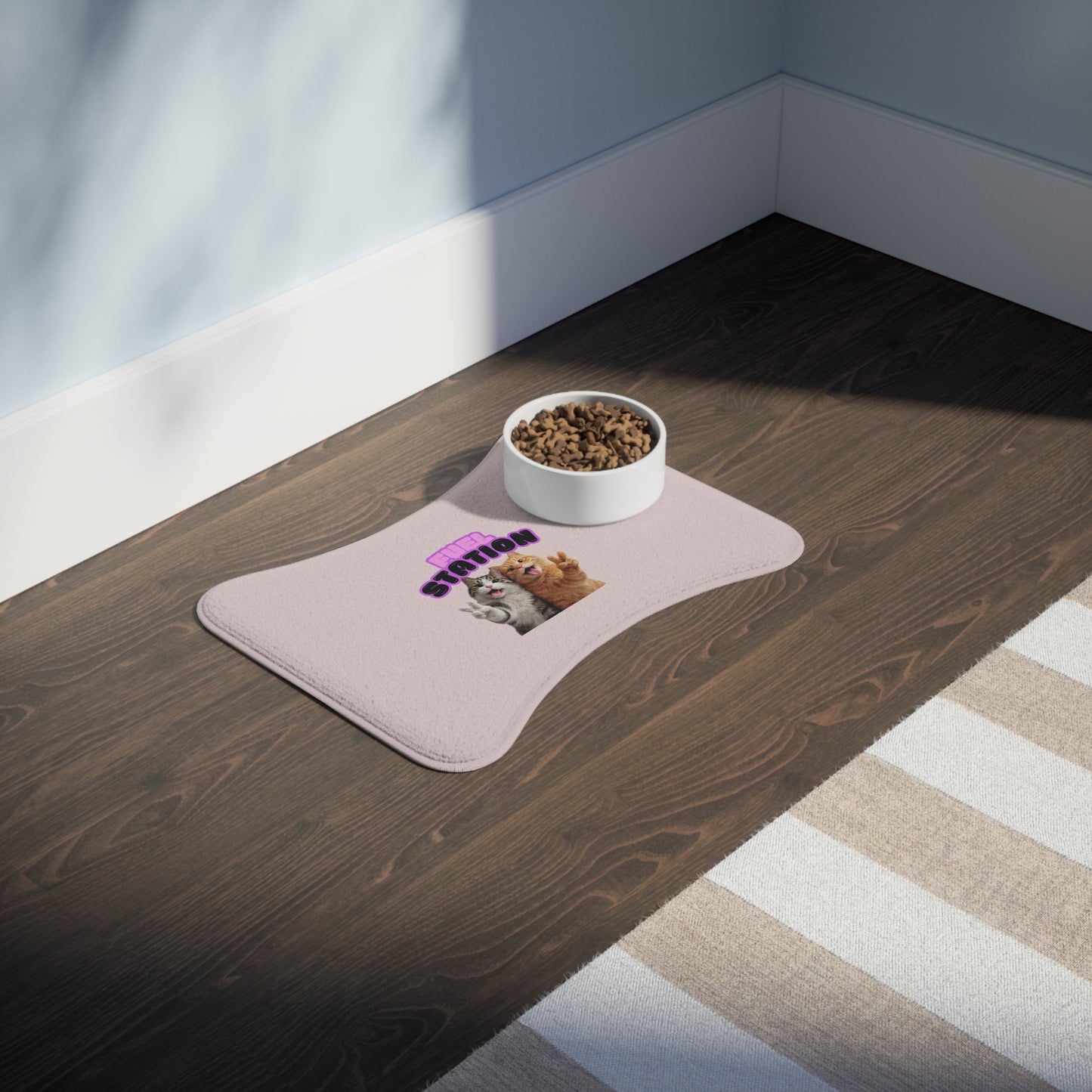 Fuel Station - Pet Feeding Mat