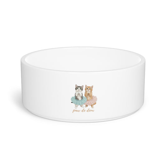 Ballerina Cat Pet Bowl