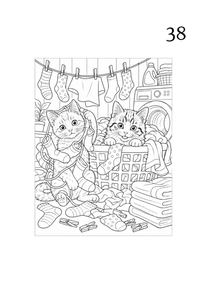 Official Coloring Book Vol. 2 side by side - Digital Product