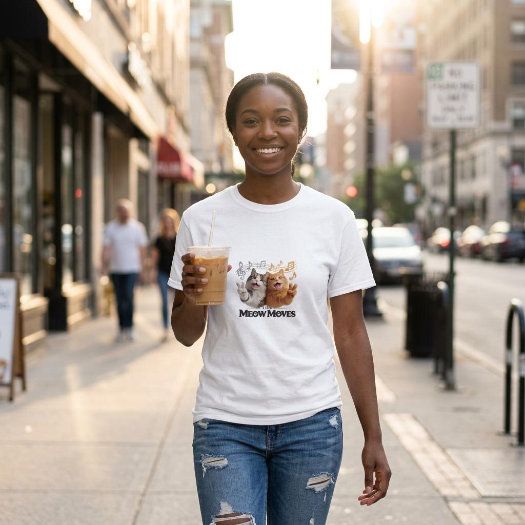 The Meow Moves Unisex T-Shirt